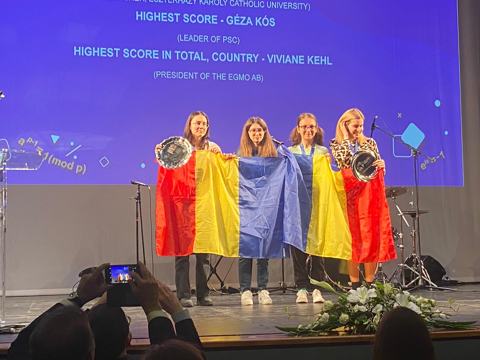 Lotul de la olimpiada europeana de matematica pentru fete